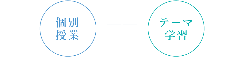 個別授業+テーマ学習